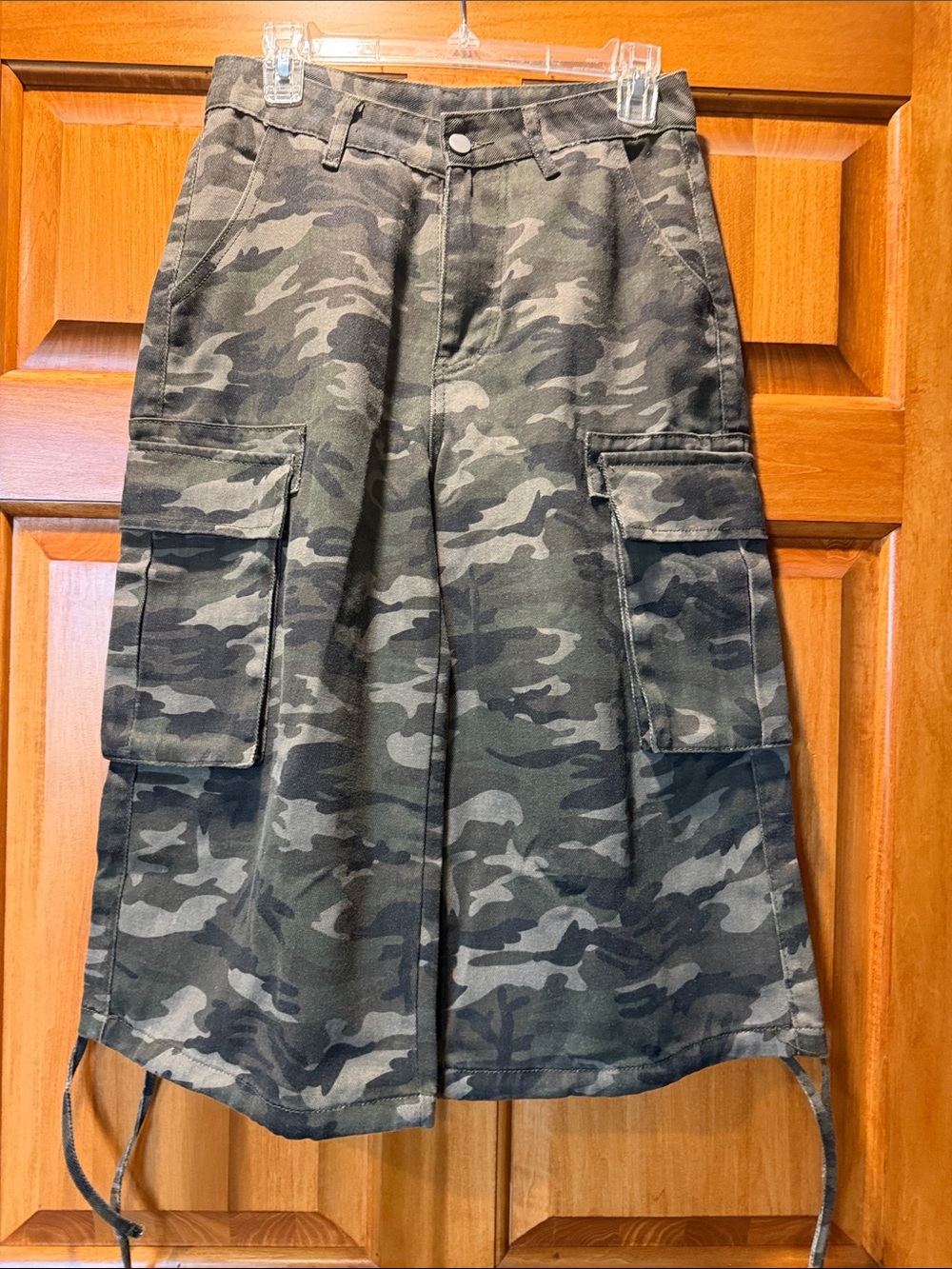 Women's Camo Cargo Shorts - Camouflage